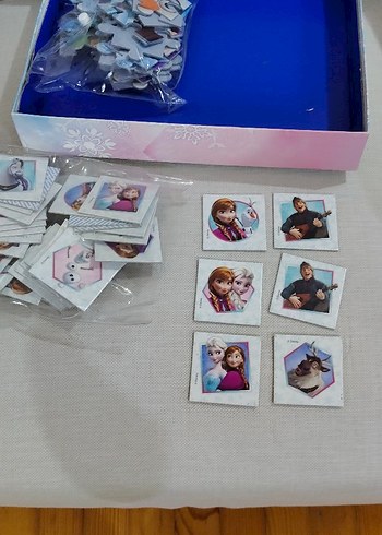 Frozen 2'si 1 Arada Memo ve 35 Parça Puzzle - Görsel 5