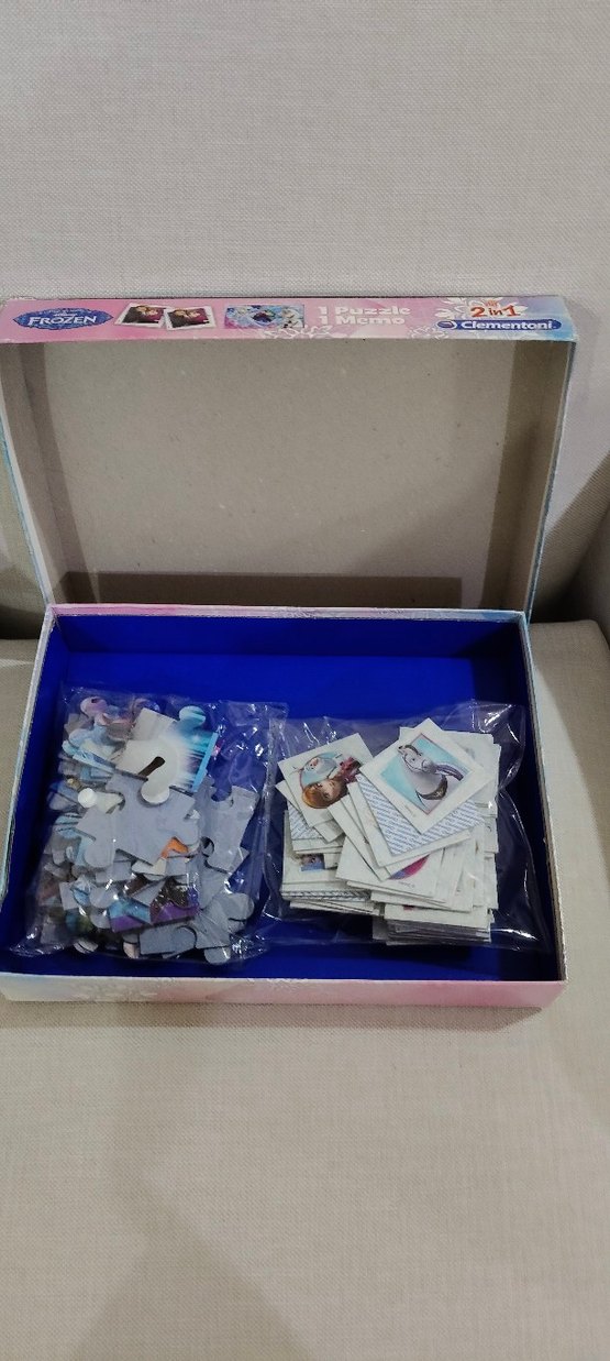 Frozen 2'si 1 Arada Memo ve 35 Parça Puzzle - Görsel 3