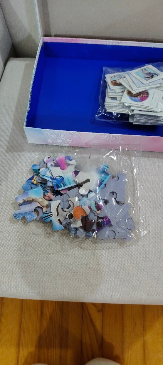 Frozen 2'si 1 Arada Memo ve 35 Parça Puzzle - Görsel 4