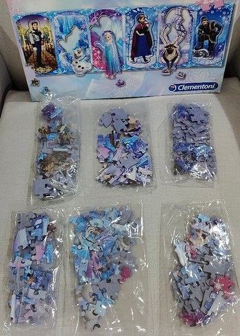 Frozen Panorama Parade 250 Parça Çocuk Yapbozu - Görsel 4