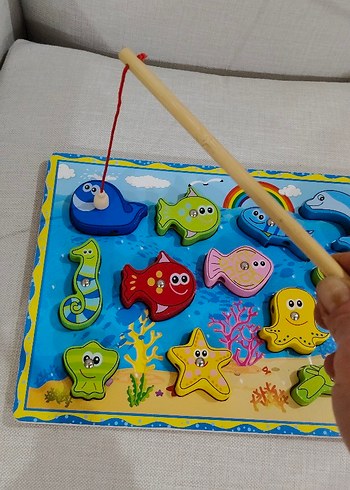 Renkli Deniz Canlıları Eğitici Oyuncak - Görsel 4