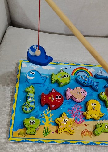 Renkli Deniz Canlıları Eğitici Oyuncak - Görsel 5