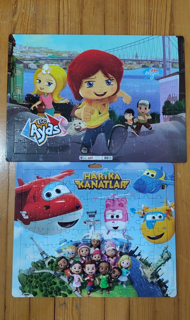 Renkli Çocuk Yapbozları - Ayas ve Harika Kanatlar - Görsel 2