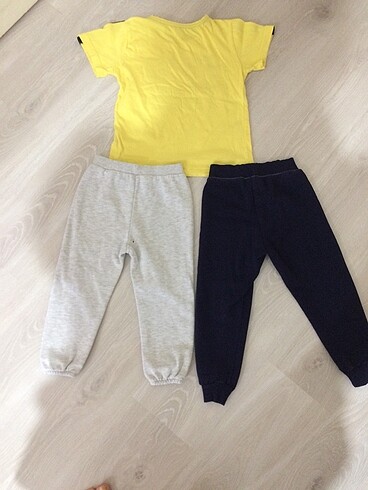 LC Waikiki 2-3 yaş eşofmanlar ve tişört