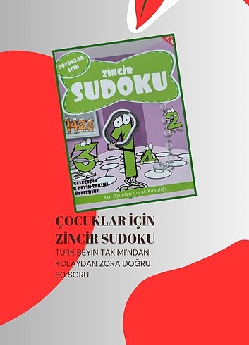 Çocuklar İçin Zincir Sudoku