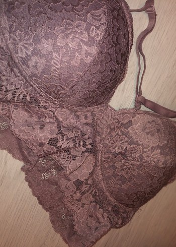 Lila Dantel Bohem Bralet - Görsel 2