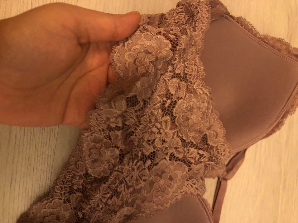 Lila Dantel Bohem Bralet - Görsel 3