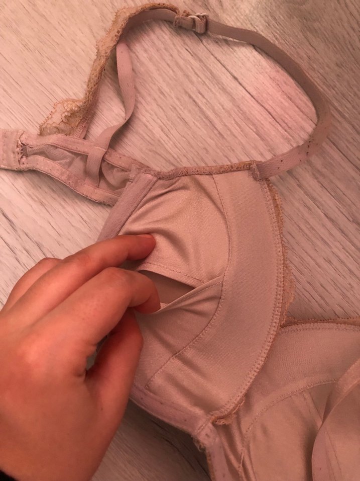 Bej Dantel Detaylı Bohem Sütyen - Görsel 2