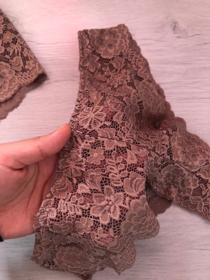 Bej Dantel Kadın Bralet takım - Görsel 3