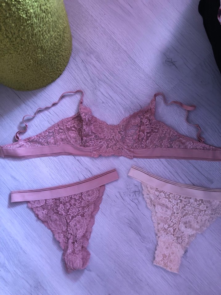 Dantel Bohem Vintage Sütyen takım - Görsel 2