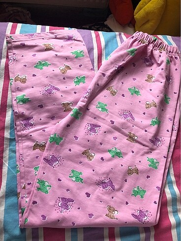 Pembe pijama altı