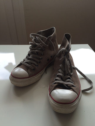 Gri Deri Converse