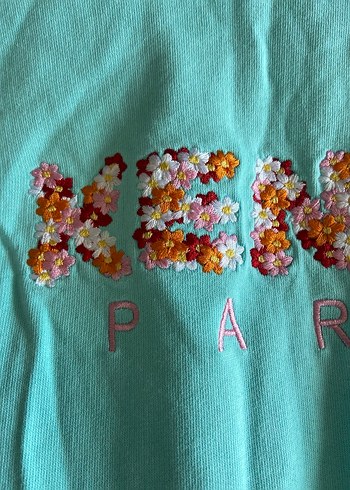 Turkuaz Kadın Bisiklet Yaka Sweatshirt - Görsel 3