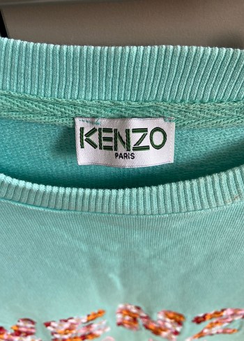 Turkuaz Kadın Bisiklet Yaka Sweatshirt - Görsel 2