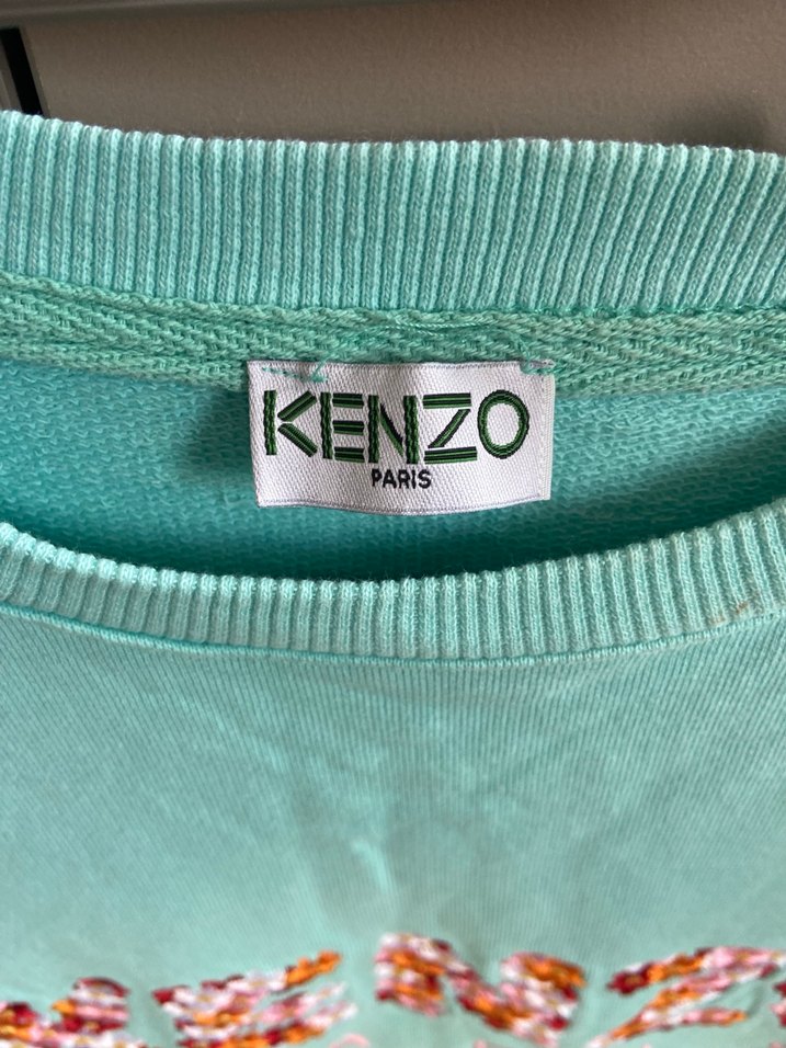 Turkuaz Kadın Bisiklet Yaka Sweatshirt - Görsel 2