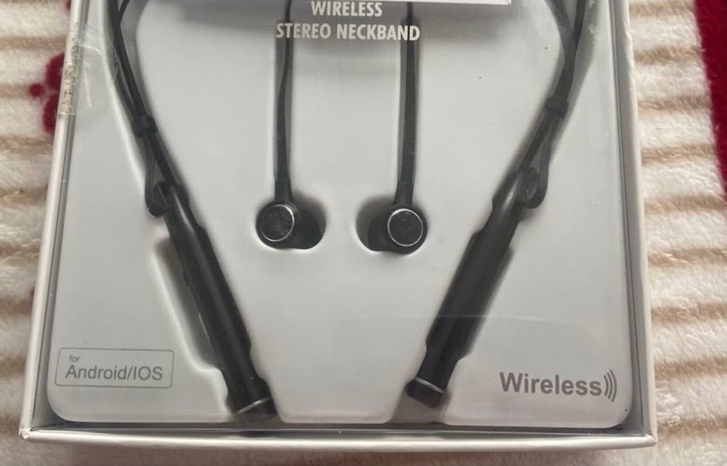 SNOPY Siyah Gri Kablosuz Boyun Tipi Kulaklık - Görsel 3