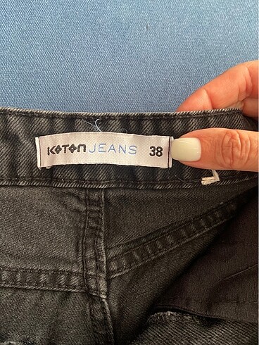 Koton jean şort - Görsel 2