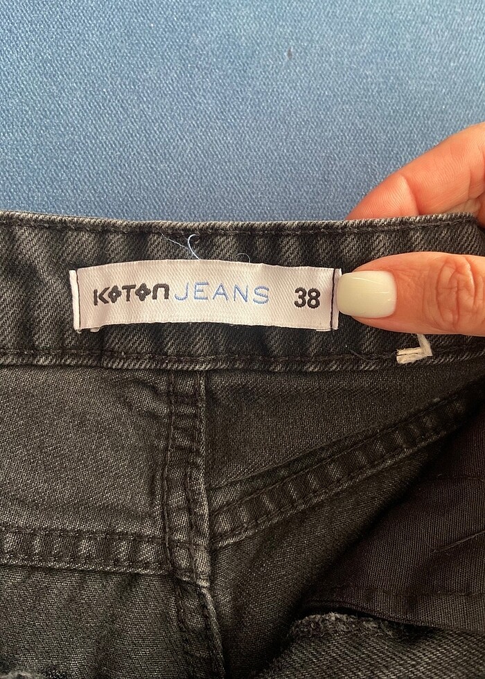 Koton jean şort - Görsel 2