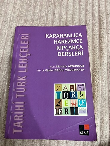 Mustafa argunşah Karahanlıca harezmce Kıpçakça dersleri