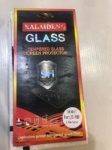 Samsung j3 pro ekran koruyucu kırılmaz cam