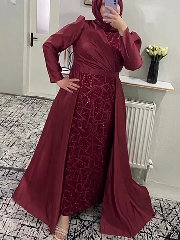 Büyük beden tesettür abiye