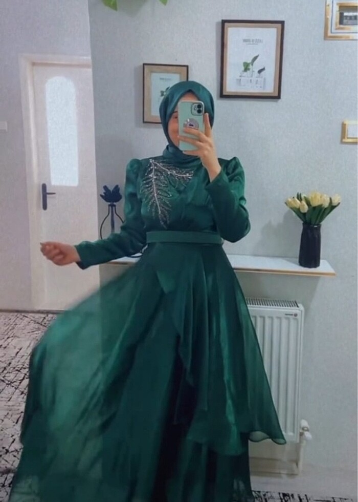 Tesettür abiye henin - Görsel 3