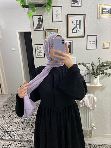 Diğer Robalı elbise ferace abaya