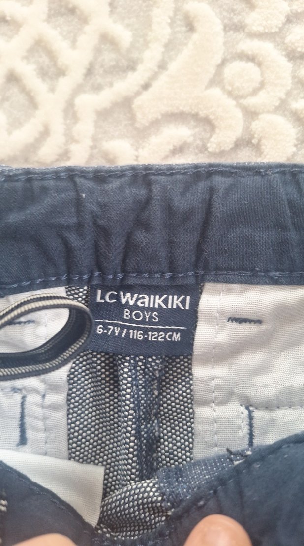 Erkek Çocuk Gri Denim Pantolon - Görsel 2