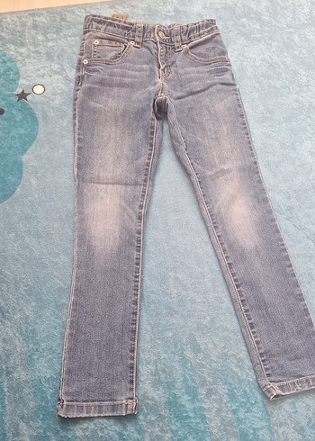 Gri Erkek Çocuk Denim Pantolon