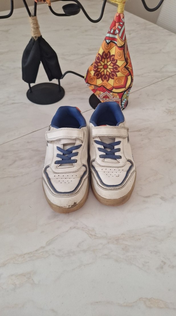 Renkli Baskılı Erkek Çocuk Spor Ayakkabı - Görsel 3