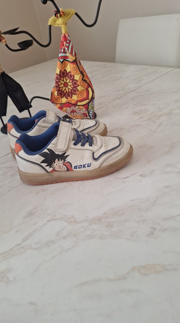 Renkli Baskılı Erkek Çocuk Spor Ayakkabı - Görsel 2