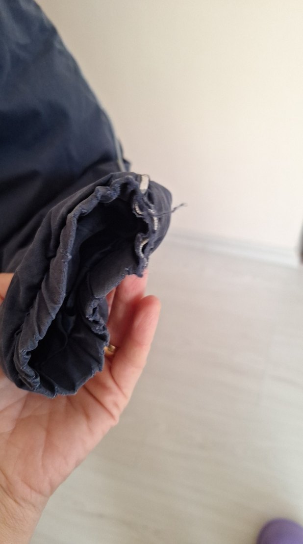 Gri Erkek Çocuk Kapüşonlu Mont - Görsel 4