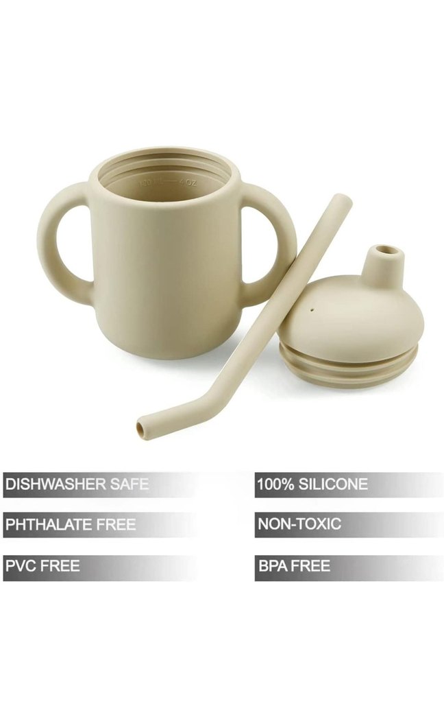 Bej Bebek Suluklu Bardak - Görsel 2