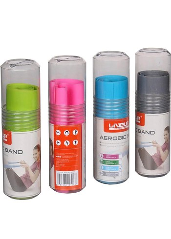 Renkli Pilates Egzersiz Bandı Seti - Görsel 2