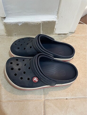 33 Beden lacivert Renk Crocs terlik