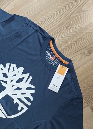xl Beden lacivert Renk TİMBERLAND KENNEBEC RİVER TREE LOGO TİŞÖRT
