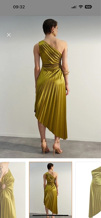 Trendyol & Milla Mango model pilili elbise