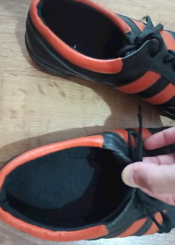 39 Beden Turuncu Siyah Erkek Günlük Spor Ayakkabı