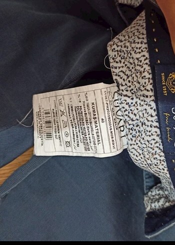 Gri Kemerli Erkek Denim Pantolon - Görsel 2