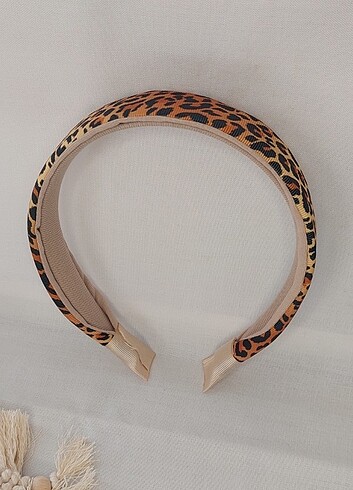 Accessorize Leopar desenli taç
