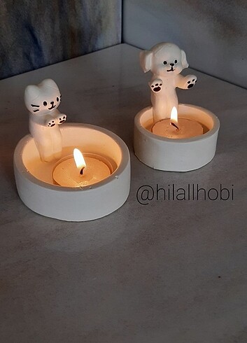 Üşüyen kedi köpek mumluk
