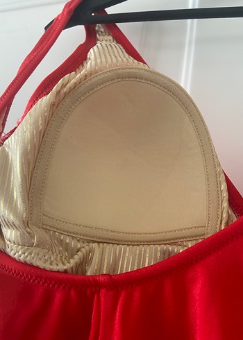 Dagi kırmızı Kadın Mayo - Görsel 6