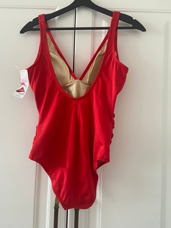 Dagi kırmızı Kadın Mayo - Görsel 5