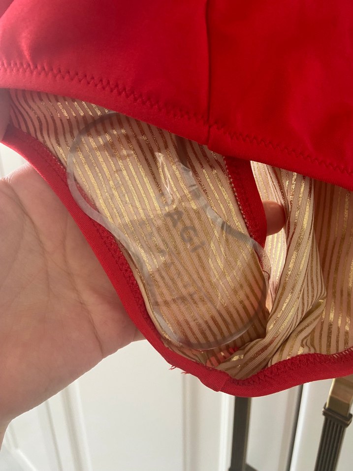 Dagi kırmızı Kadın Mayo - Görsel 3