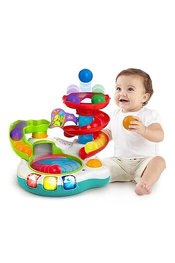 Fisher Price Bright starts eğlenceli kaydıraklı havuz
