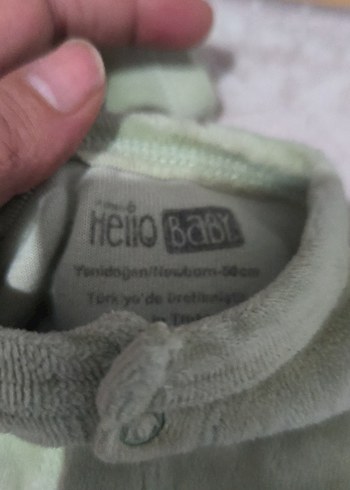 Bebek Erkek Yeşil Uzun Kollu Takım - Görsel 2