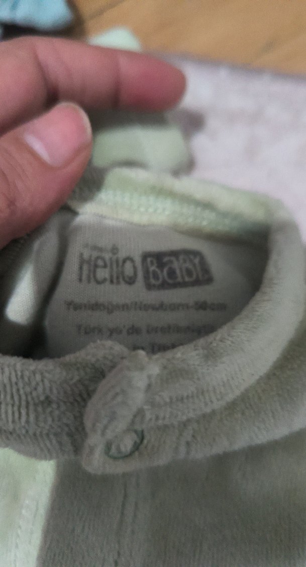 Bebek Erkek Yeşil Uzun Kollu Takım - Görsel 2