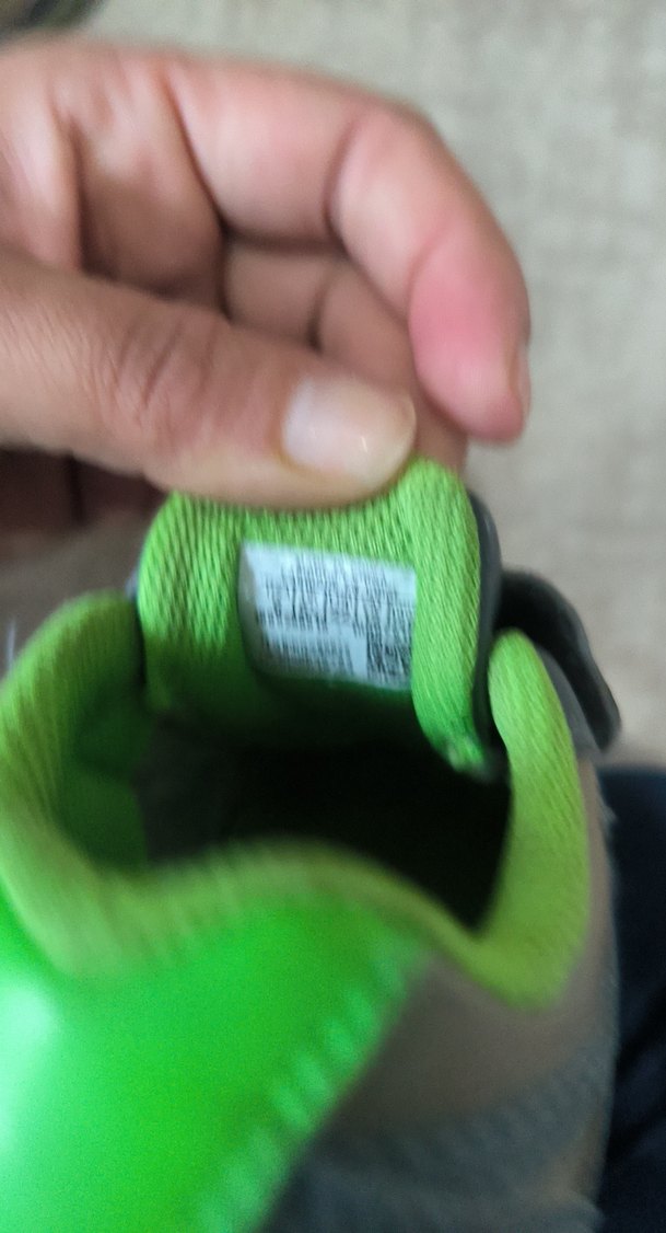 Gri Erkek Çocuk Spor Ayakkabı Velcro - Görsel 5