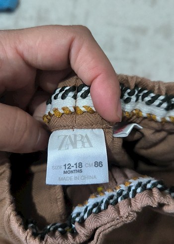 Düğmeli Kahverengi Erkek Çocuk Pantolonu - Görsel 2