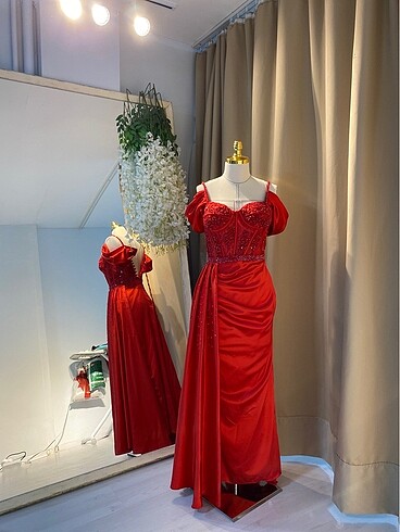 BALIK MODEL GECE veya KINA ELBİSESİ